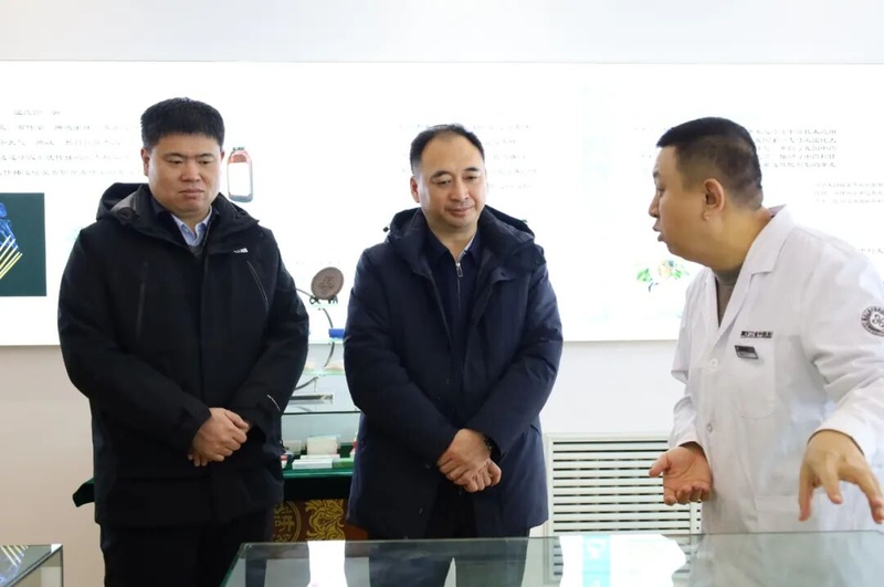 北安市委书记李华一行来到黑龙江省中医药科学院进行考察交流 深化院地协作共促发展